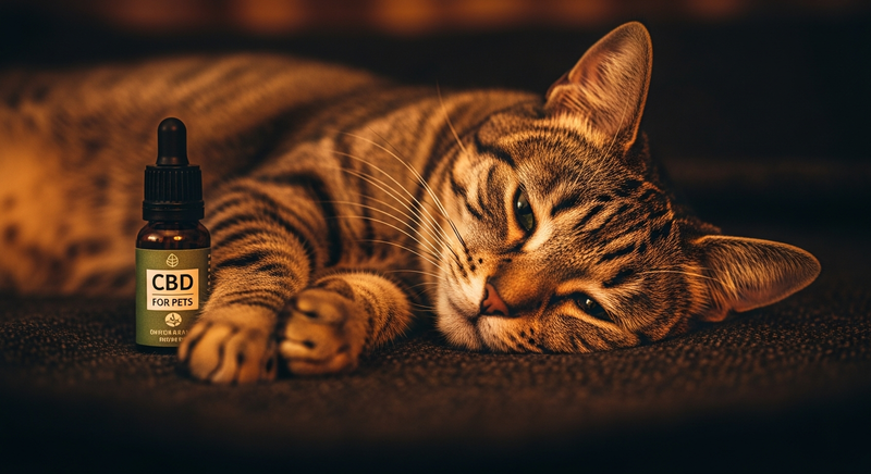 Může CBD olej pomoci kočkám s úzkostí?