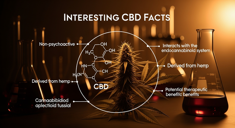 Zajímavá fakta o CBD